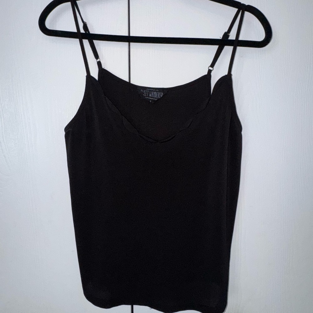 Women's Black Cami Top